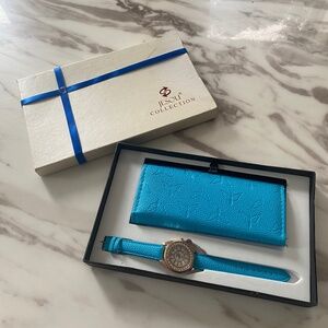 Jesou watch and wallet set